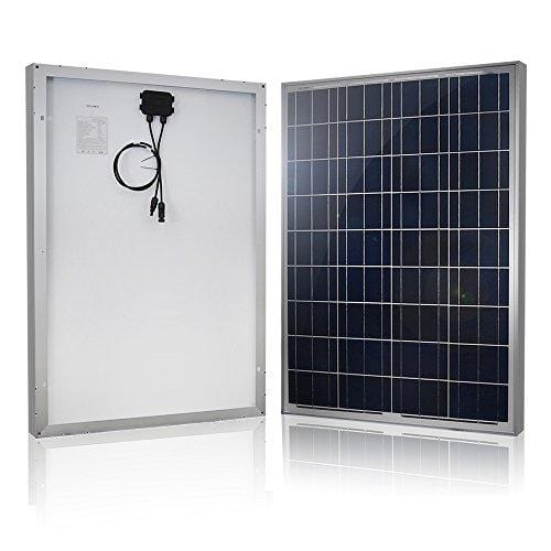 HQST 100 Watt 12 Volt Polycrystalline Solar Panel