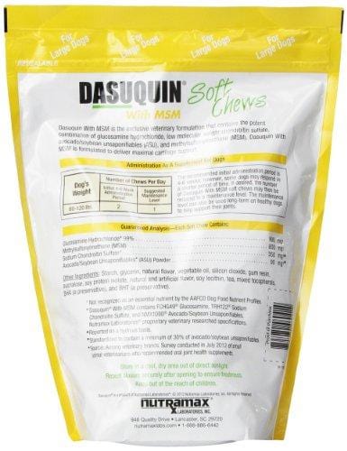 Nutramax Dasuquin with MSM Soft Chews, Large Dog, 150 Count