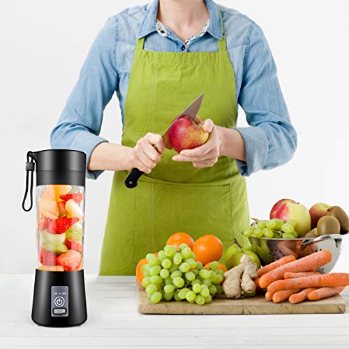 Portable Blender, Mini Mixer for smoothies and shakes, Kitchen tools,Fruit Mixing Machine with USB Rechargeable Batteries