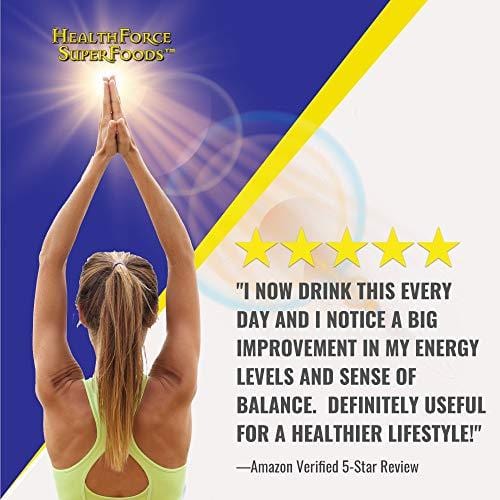 HealthForce SuperFoods Vitamineral Green Powder - 300 Grams - All Natural Green Superfood Complex with Vitamins, Minerals, Amino Acids & Protein - Vegan, Gluten Free - 30 Servings