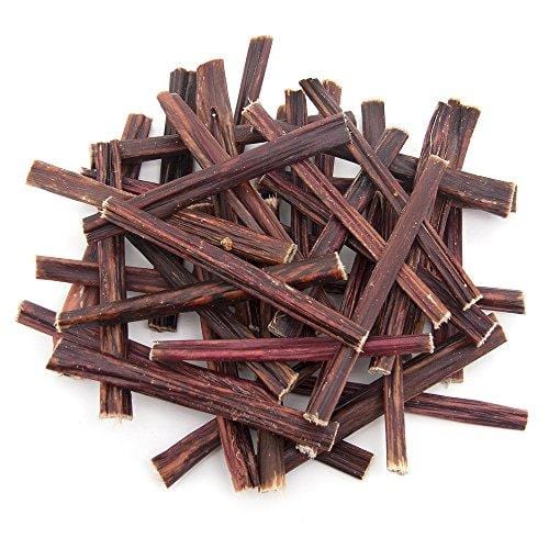 GigaBite Best Pet Supplies FDA & USDA Certified Free Range Bully Taffy Esophagus Gullet Sticks Dog Treats - 6 Inch, Pack of 40