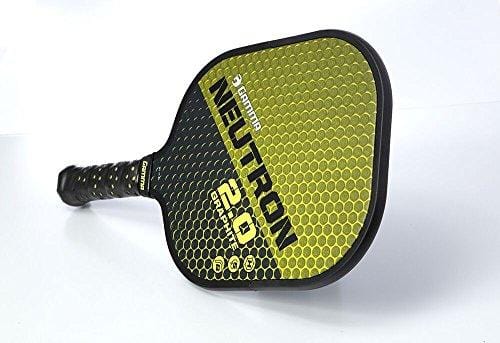 GAMMA Sports 2.0 Pickleball Paddles: Neutron 2.0 Pickleball Rackets - Textured Graphite Face - Mens and Womens Pickle Ball Racquet - Indoor and Outdoor Racket - Yellow Pickle-Ball Paddle - 7 oz [product _type] Gamma Sports - Ultra Pickleball - The Pickleball Paddle MegaStore