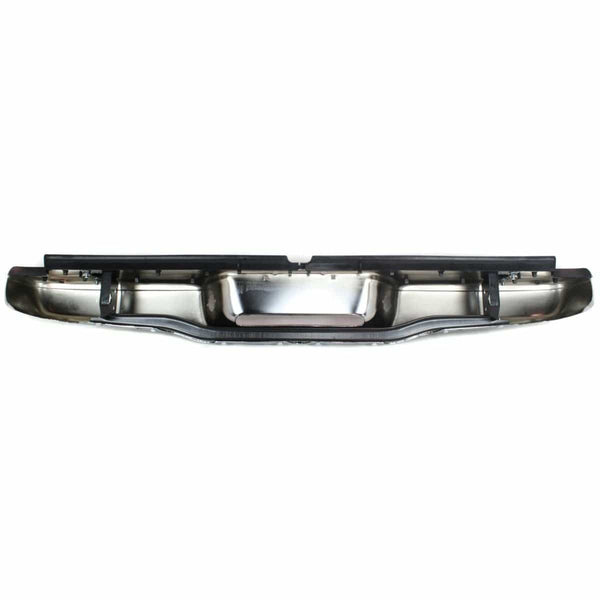 BUMPERS THAT DELIVER - Chrome, Steel Rear Step Bumper Assembly for 1995-2004 Toyota Tacoma Pickup 95-04, TO1102215