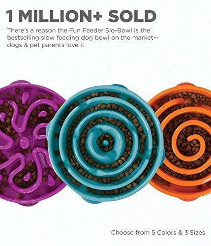 Dog Games Outward Hound Fun Feeder Mini Drop Teal