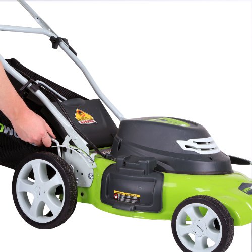 Greenworks 20-Inch 3-in-1  12 Amp Electric Corded Lawn Mower 25022