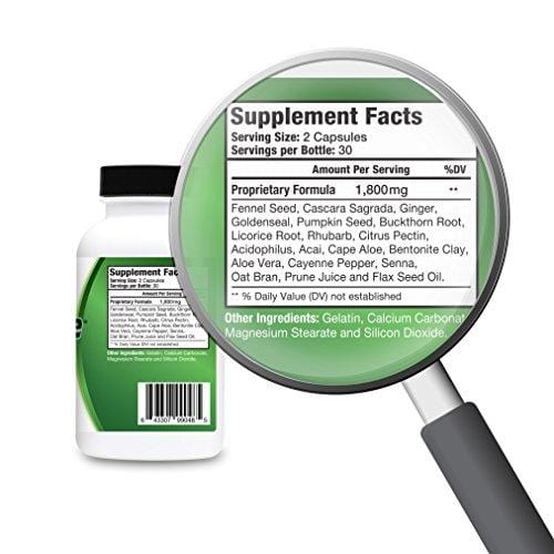 Ultra Cleanse -Supports Weight Loss Efforts, Digestive Health, Increased Energy Levels, and Complete Body Purification with Our Powerful 14 Day Colon Cleanse and Detox System. New & Improved Formula!