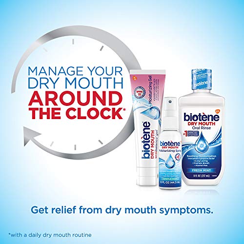 Biotene Dry Mouth Management Oral Rinse Dry Mouth Spray and Moisturizing Gel Kit, 1 Count