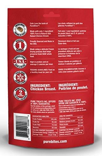 Purebites Chicken Breast For Cats, 1.09Oz / 31G - Value Size