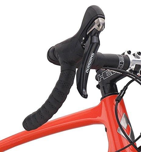 Diamondback Bicycles Haanjo 7C Carbon Gravel Adventure Road Bike, Orange, 59cm/X-Large