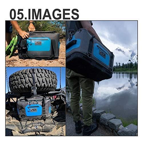 AO Coolers AOHY24 Blue/Gray 24-Can Soft Cooler