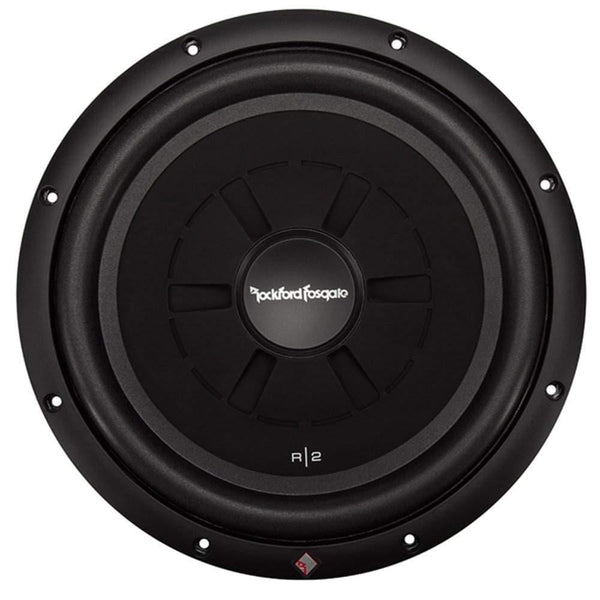 Rockford Fosgate 12" 500W Subwoofer + Shallow Enclosure + Amplifier & Wire Kit