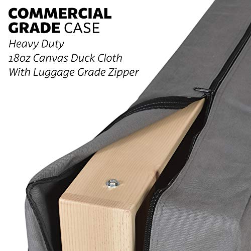 GoSports PRO Grade Canvas Cornhole Case | 4' x 2' Regulation Size