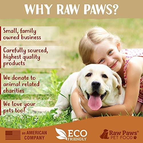 Raw Paws Green Lamb Tripe Sticks for Dogs, 10-Pack - Single Ingredient, Crunchy Green Tripe Lamb Dog Treats - Grass-Fed, Free Range Dehydrated Lamb Tripe for Dogs All Natural Dog Chews