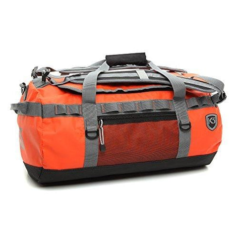 K3 Excursion Duffle Bag, Orange, 60 Liter