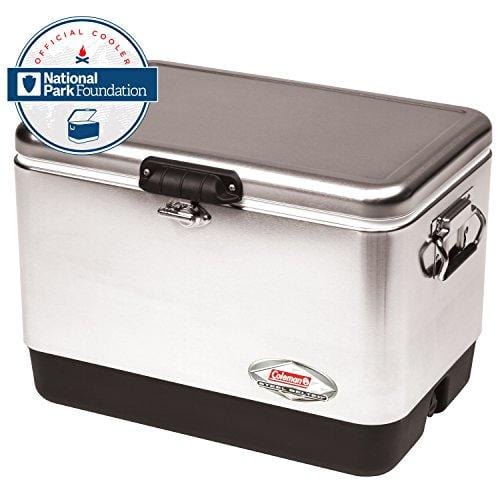 Coleman Steel-Belted Portable Cooler, 54 Quart