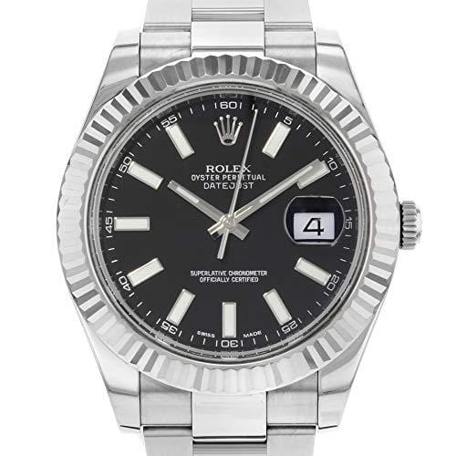 Rolex Datejust II 41 116334 Black Dial Men's Luxury Watch