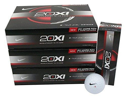 Nike 3 Dozen NEW 20XI-X Tour Level/Distance Golf Balls 36 Total Retail $137.99