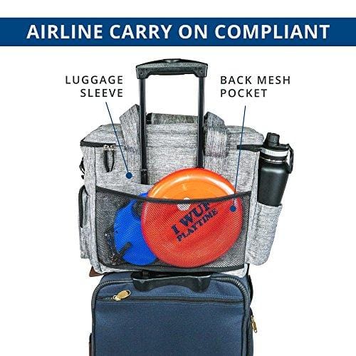 Top Dog Travel Bag - Airline Approved Travel Set for Dogs Stores All Your Dog Accessories - Includes Travel Bag, 2X Food Storage Containers and 2X Collapsible Dog Bowls.