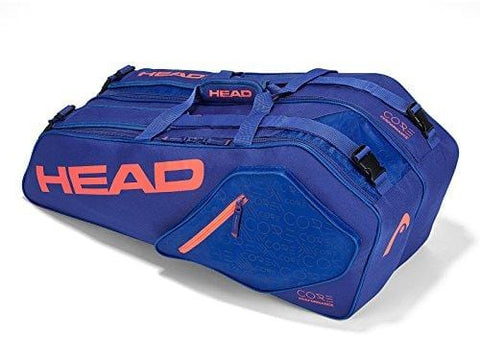 HEAD Core Combi 6 Racquet Bag Blue/Orange