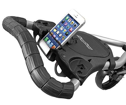 Bag Boy Quad XL Golf Cart, Matte Black/Red