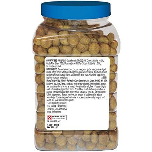 Purina DentaLife Made in USA Facilities Cat Dental Treats; Tasty Chicken Flavor - 13.5 oz. Canister