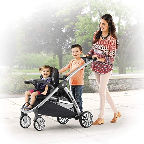 Chicco BravoFor2 Standing/Sitting Double Stroller, Iron