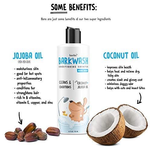 Barkz Barkwash Conditioning Dog Shampoo | Pet Shampoo for Dogs | Helps Relieve Dry, Itchy Skin
