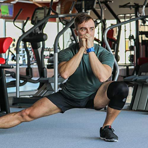 Copper Knee Sleeve - Light Support for Recovery, Arthritis, Running, Joint Pain Relief, Stiff Muscles, Injury - Thin Knee Brace, Non Slip LITE Compression Fit for Women, Men, Kids & Plus Sizes (6XL)