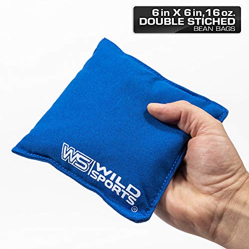 Wild Sports Lousiana State Tigers NCAA Cornhole Outdoor Game Set, 2' x 4' Foot – Tournament Series