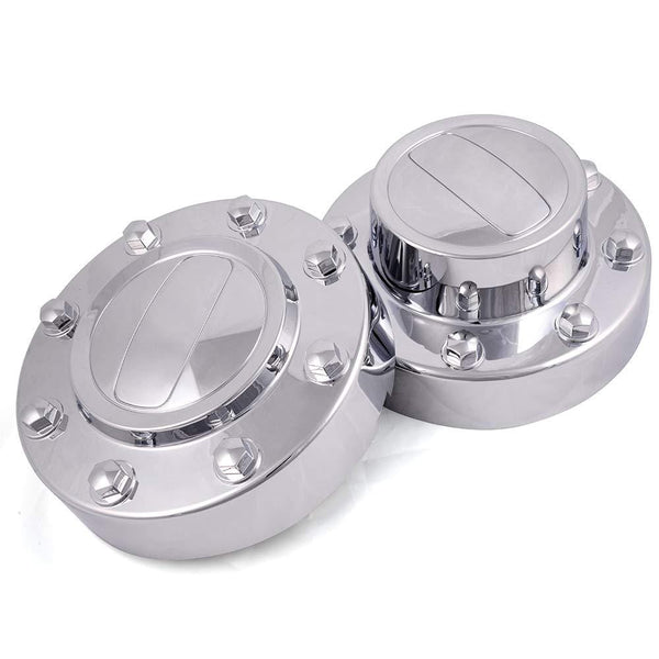 Fit for Dodge Ram 3500 1-TON Dually DRW 2011-2016 New Alcoa Alloy Wheel Chrome Center Caps 2 Front and 2 Rear Replacement Set of 4