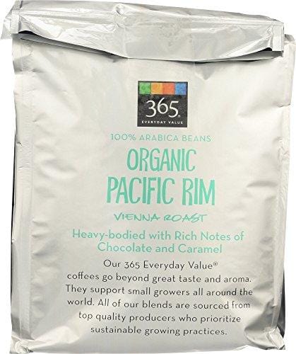 365 Everyday Value, Organic Pacific Rim Vienna Roast Ground Coffee, 24 oz