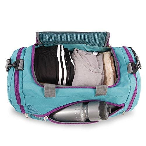Fila Sprinter 19" Sport Duffel Bag, Teal/Purple