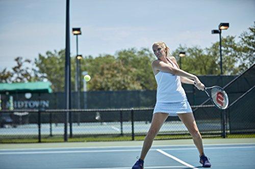 Wilson Hyper Hammer 5.3 Strung Adult Recreational Tennis Racket (Black/White, 4 1/2)