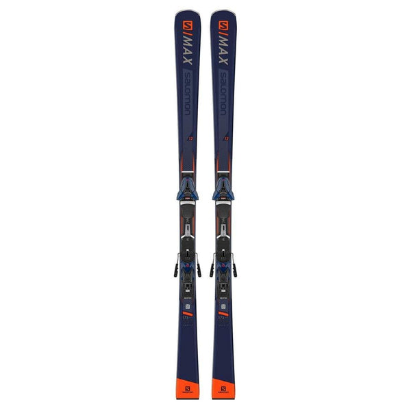 Salomon S/Max 12 Skis with Z12 Walk Bindings - 165cm