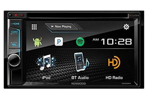 Kenwood eXcelon DDX594 6.2" DVD Receiver with Bluetooth and HD Radio