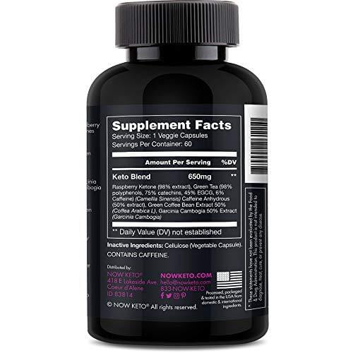 Keto+SHREDZ Raspberry Ketones Supplement Capsules | Best Ketosis Supplement to Facilitate Fat Burn, Boost Energy, and Stimulate Your Mind | Contains Garcinia Cambogia, Green Tea, Caffeine, and Green