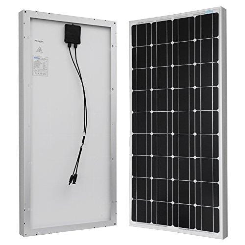 Renogy 400 Watt 12 Volt Monocrystalline Solar Starter Kit with 40A Rover MPPT Charge Controller
