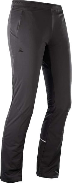 SALOMON Women's Agile Warm Pant W, Black, Medium