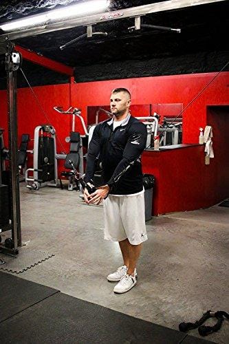 Ignite Fitness Ultra Heavy Duty Elite Exercise Handles Solid ABS Cores, Comfortable Extra Wide Foam Grips, Seamless O Rings - Perfect Resistance Band Handles Crossfit Bodybuilding