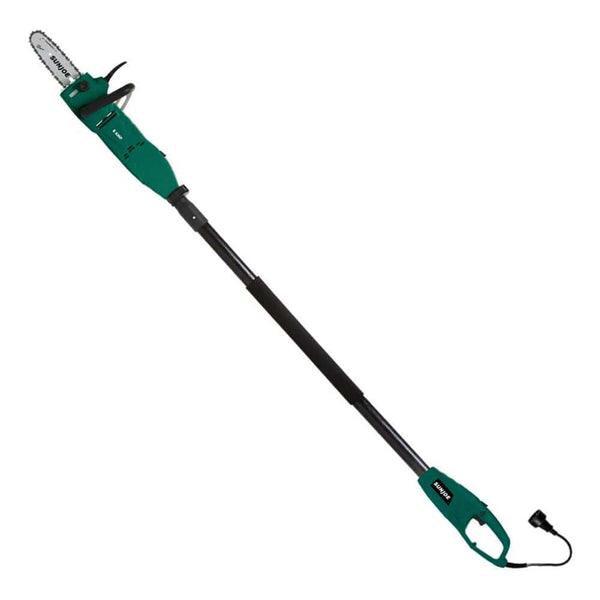 Sun Joe SWJ806E-HTG 8-Inch 8.0 Amp 2-in-1 Convertible Pole Chain Saw, Hunter Green