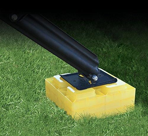 Camco Heavy Duty Leveling Blocks, Ideal For Leveling Single and Dual Wheels, Hydraulic Jacks, Tongue Jacks and Tandem Axles (10 pack, Frustration-Free Packaging) - 44510