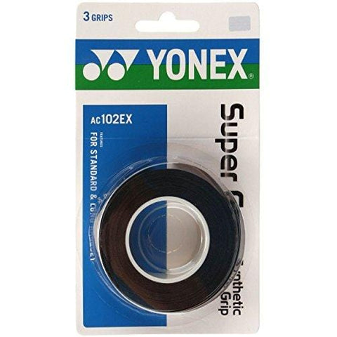Yonex Super Grap Black 3 Pack