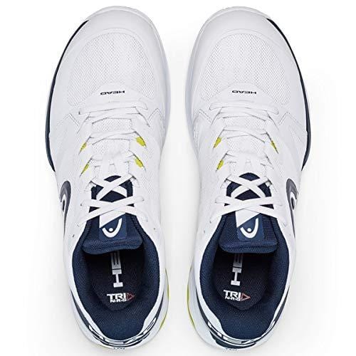 HEAD Sprint Pro 2.5 Mens Tennis Shoe (10.5) White/Dark Blue