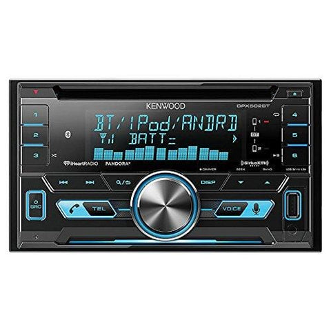Kenwood DPX502BT Double-Din CD Receiver with USB Interface & Bluetooth