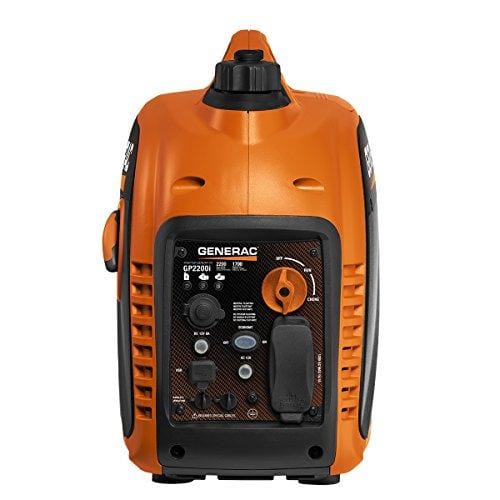 Generac 7117 GP2200i 2200 Watt Portable Inverter Generator - Parallel Ready