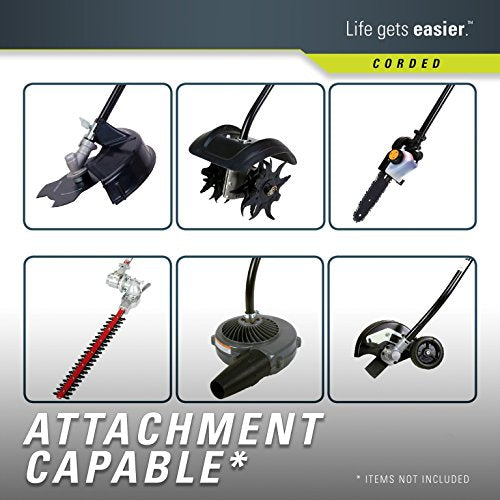 Greenworks 18-Inch 10 Amp Corded String Trimmer (Attachment Capable) 21142