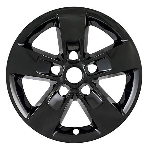 Gloss Black 17" Hub Cap Wheel Skins for 2013-2018 Ram 1500 - Set of 4