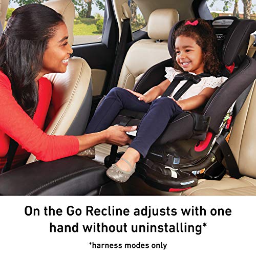 Graco Recline N' Ride 3 in 1 Car Seat | Infant to Toddler Car Seat featuring Easy, One Hand On the Go Recline, Murphy