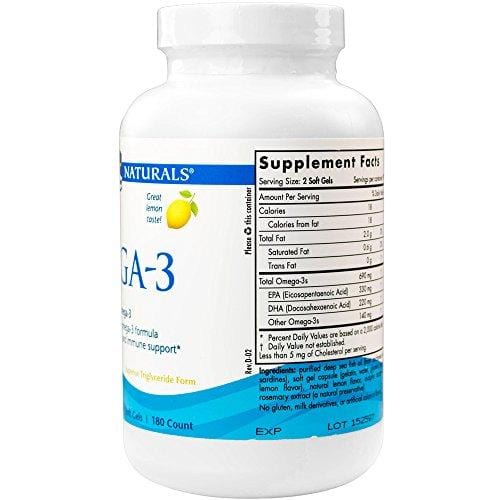 Nordic Naturals - Omega-3, Cognition, Heart Health, and Immune Support, 180 Soft Gels (FFP)