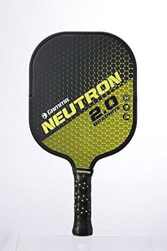 GAMMA Sports 2.0 Pickleball Paddles: Neutron 2.0 Pickleball Rackets - Textured Graphite Face - Mens and Womens Pickle Ball Racquet - Indoor and Outdoor Racket - Yellow Pickle-Ball Paddle - 7 oz [product _type] Gamma Sports - Ultra Pickleball - The Pickleball Paddle MegaStore